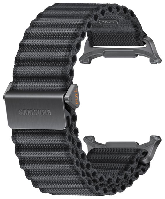 Armband  52 mm Samsung Galaxy Watch Ultra2  Trail Band (Schwarz) 