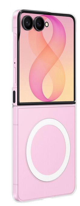 Cover für Samsung Z Flip8  Ultra Clear Magnet Case (Transparent) 