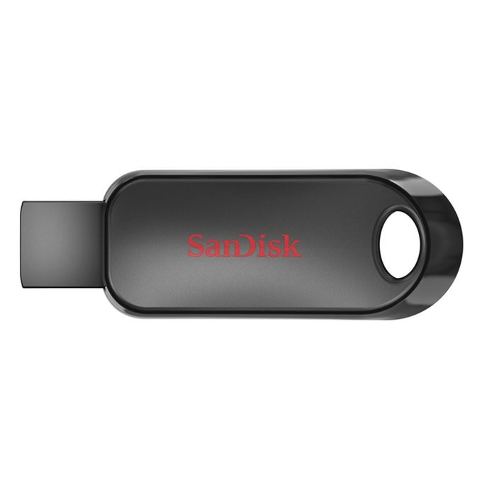 USB Typ-A Stick 64 GB  Cruzer Snap (Schwarz, Rot) 