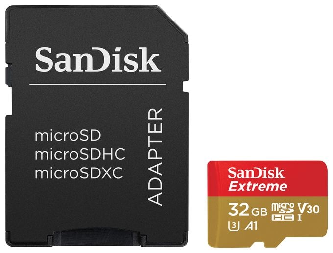 MicroSDHC Speicherkarte 32 GB Class 3 (U3) Klasse 10 Extreme A1 