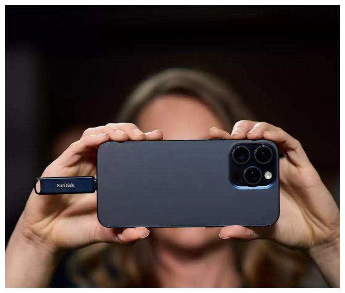 USB Type-C / Lightning Stick 128 GB  iXpand (Blau) 