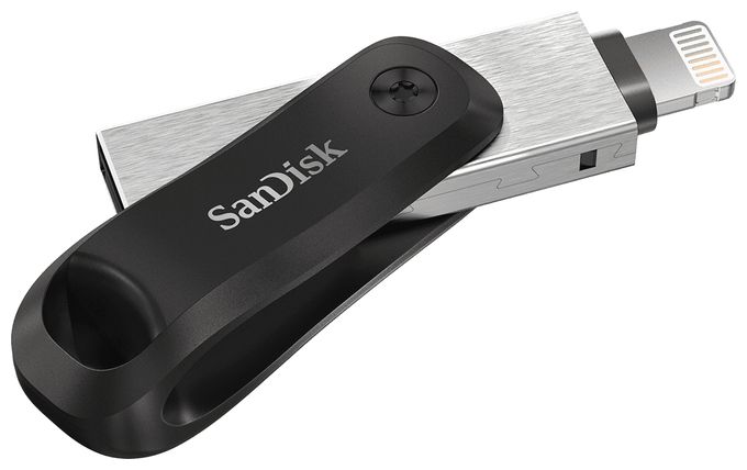 USB Type-A / Lightning Stick 64 GB  iXpand Go (Schwarz, Silber) 