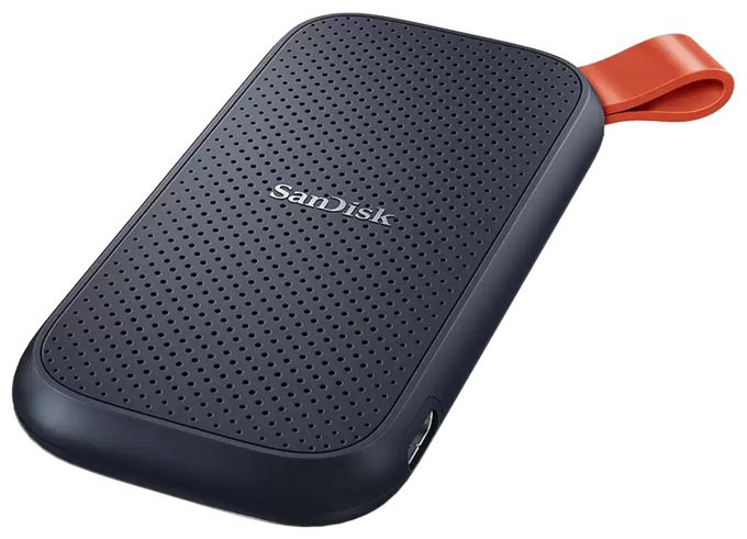 2 TB SSD  Portable (Schwarz) 