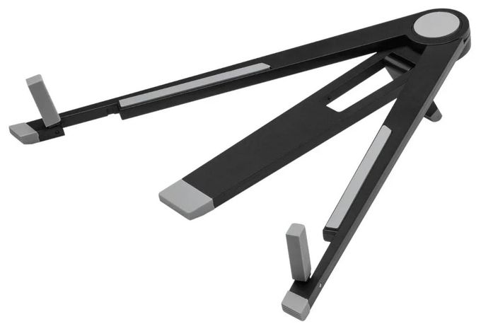 aus Aluminiumlegierung, Kunststoff für Universal bis 32,8 cm (12.9")  AirStand (Grau/Schwarz) 