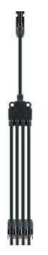 MC4 4in1 Adapterkabel Set 35 cm 