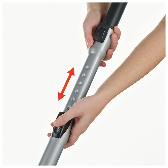 Bodenstaubsauger mit Staubbeutel 750 W HEPA  BC7035 S Power Snowlight (Grau, Weiß) 