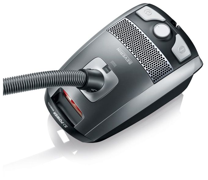 Bodenstaubsauger mit Staubbeutel 750 W HEPA  BC7045 S Power Snowwhite (Schwarz, Grau) 