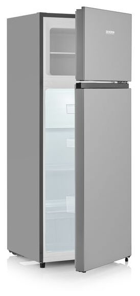 165 l / 41 l Kühl-Gefrierkombi freistehend 176 kWh Jahr  DT8761 (Silber) 