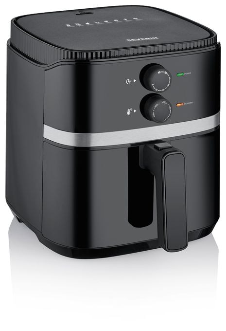 Heißluftfritteuse 4,3 l 1500 W  FR2452 (Schwarz, Silber) 