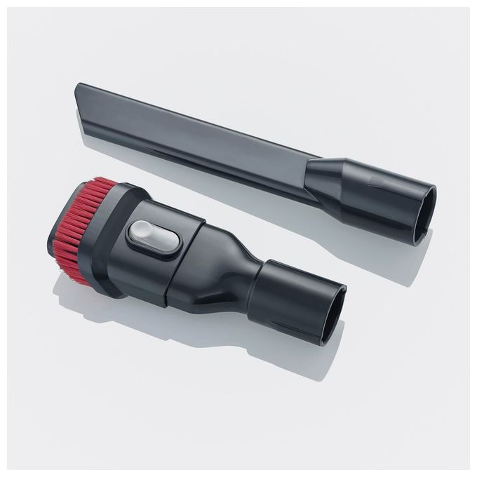 Handstaubsauger mit Staubbeutel bis 40 min Laufzeit 22,2 V (Schwarz, Rot, Silber) HV7966 
