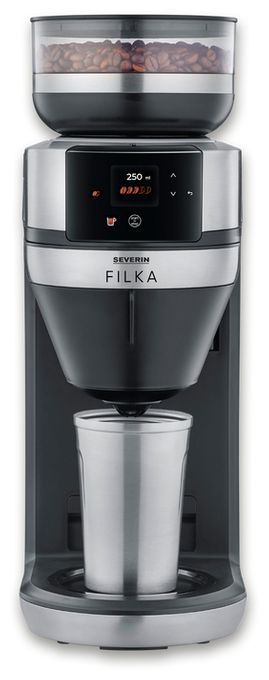 1 Tassen Filterkaffeemaschine  KA4853 (Schwarz, Silber) 