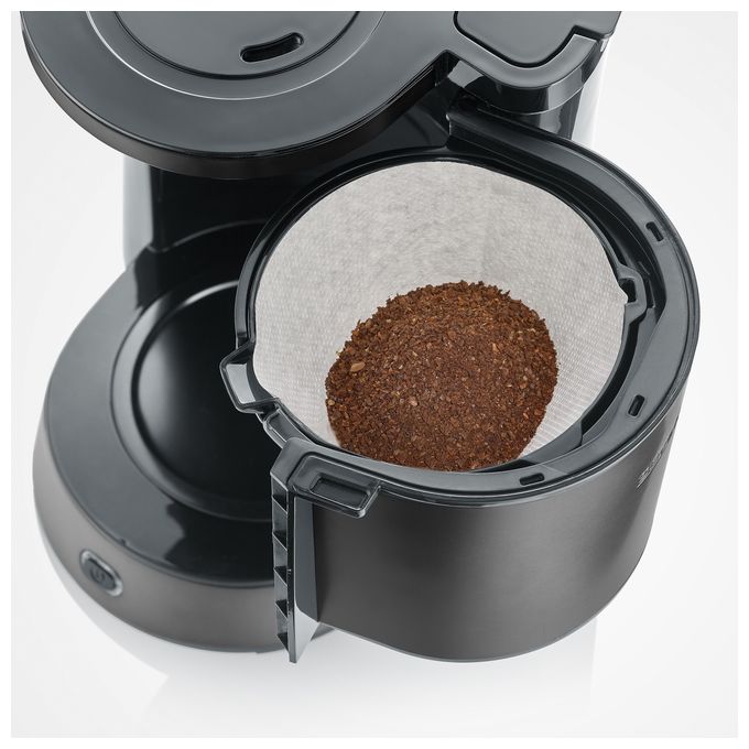 8 Tassen Thermo Filterkaffeemaschine 1,0 l  KA9343 (Schwarz, Edelstahl) 