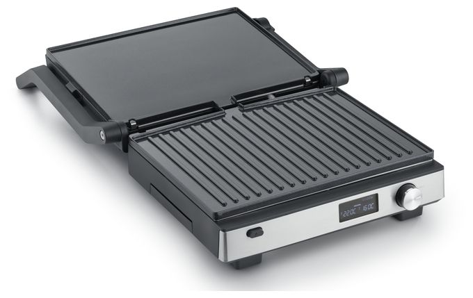 2000 W mit 290 x 230 mm Fläche  KG2380 Sevini Flex (Schwarz, Silber) 