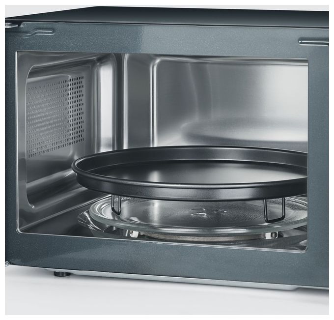 Freistehende Mikrowelle 900 W Größe: mittel 10 Stufen Grill  MW7752 (Schwarz, Edelstahl) 