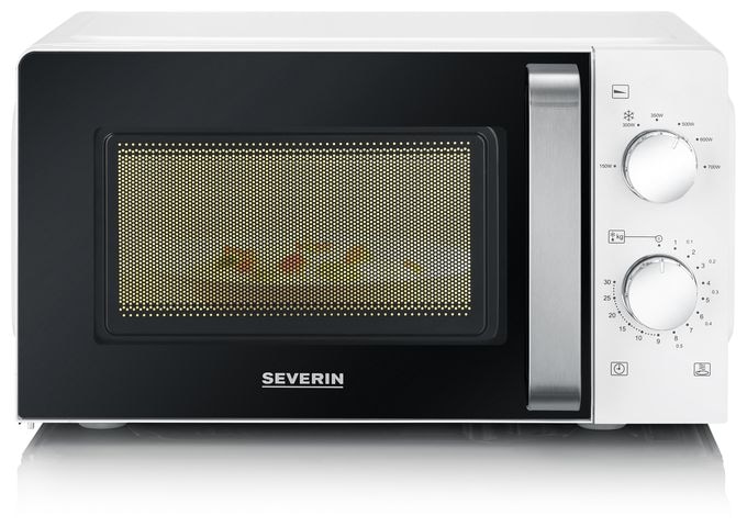 Freistehende Mikrowelle 700 W Größe: klein 6 Stufen  MW7885 (Schwarz, Weiß) 