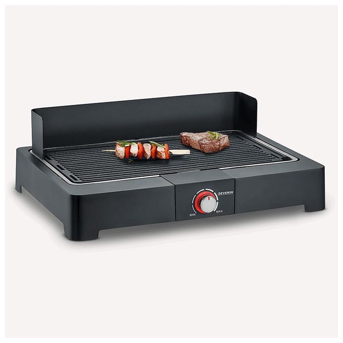 1 Zone(n) 2200 W mit 445 x 260 mm Fläche  PG8567 Tischgrill (Schwarz) 