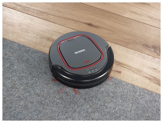 Saugroboter 90 min Akku  RB7025 Chill (Schwarz, Grau, Rot) 