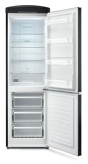 225 l / 90 l Kühl-Gefrierkombi freistehend NoFrost 240 kWh Jahr  RKG8998 (Schwarz) 