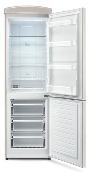 225 l / 90 l Kühl-Gefrierkombi freistehend NoFrost 240 kWh Jahr  RKG8999 (Cremefarben) 