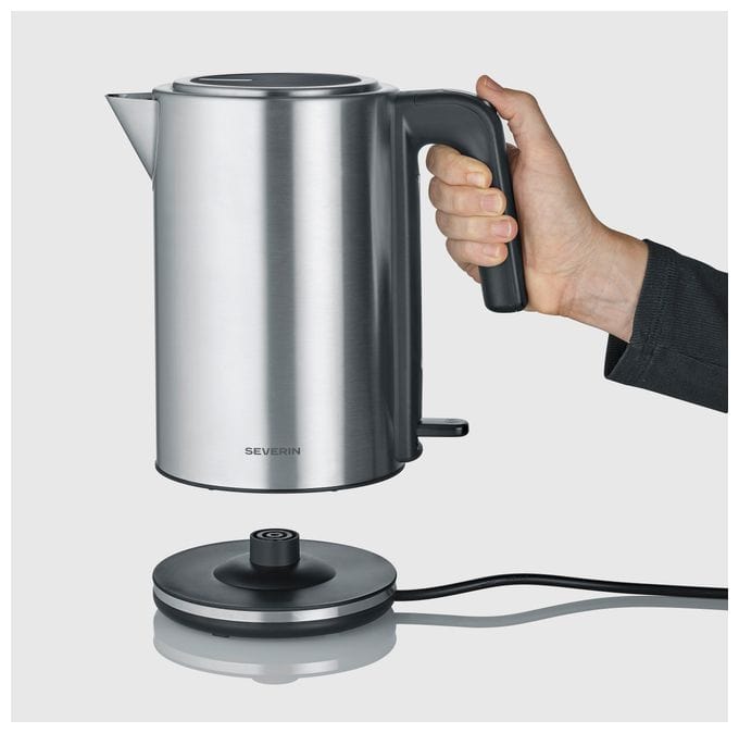 1,7 l Wasserkocher 2400 W  WK3449 (Schwarz, Silber) 