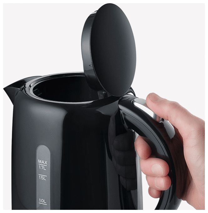 1,7 l Wasserkocher 2200 W  WK4322 (Schwarz) 