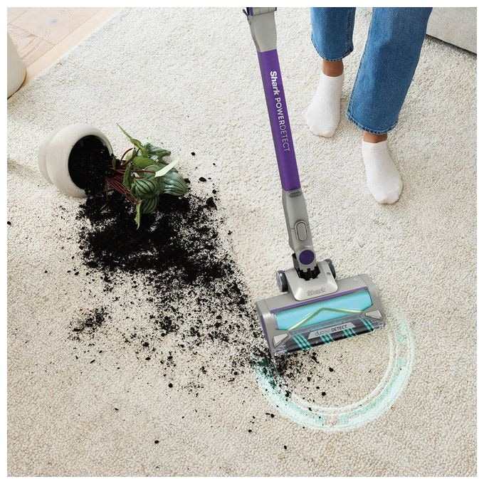 Handstaubsauger Beutellos bis 70 min Laufzeit  IP1251EUT PowerDetect (Grau, Violett) 