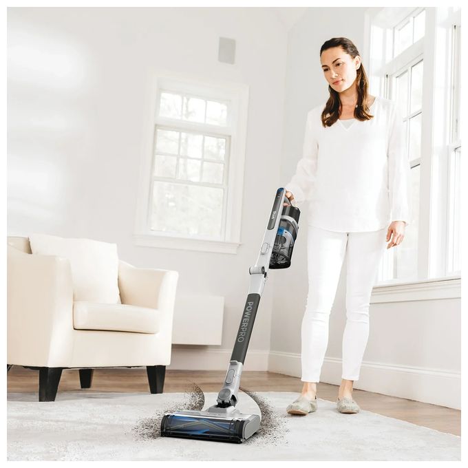 Handstaubsauger Beutellos bis 50 min Laufzeit  IZ380EUT PowerPro Pet (Metallisch) 