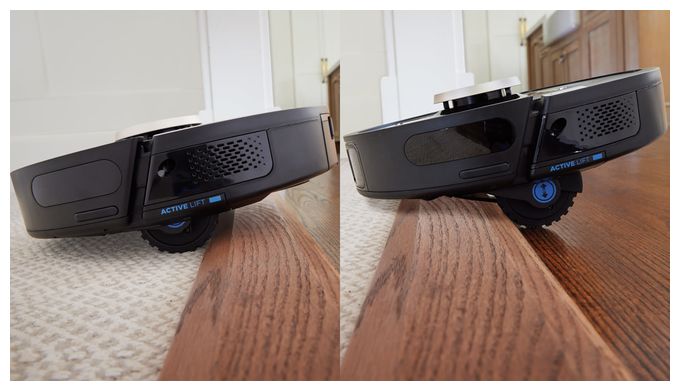 Saugroboter 110 min Akku  SHARK RV2820VEEU PowerDetect (Schwarz, Silber) 