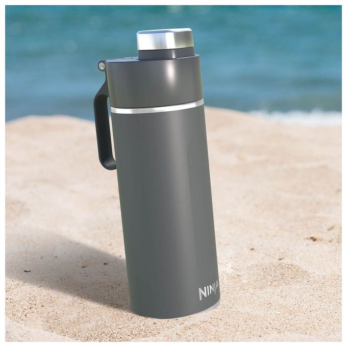 Kunststoff, Edelstahl  Thirsti 530ml (Grau) 
