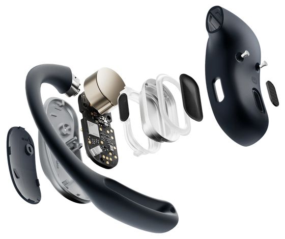 Open-Ear Bluetooth Kopfhörer kabellos IP54  OpenFit Air (Schwarz) 