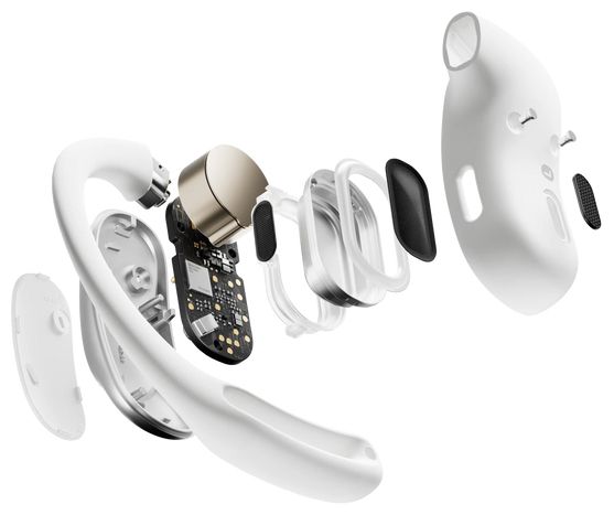 Open-Ear Bluetooth Kopfhörer kabellos IP54  OpenFit Air (Weiß) 