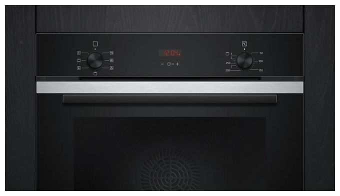 Backofen-Set groß mit autarkem 80 cm Glaskeramik Kochfeld EQ214KA01Z (HB213ABS3 + ET845HH17) 