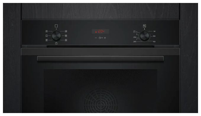 Backofen-Set groß mit autarkem 80 cm Glaskeramikkochfeld Kochfeld EQ224EA01Z (HB213ABB3 + ET845HH17) 
