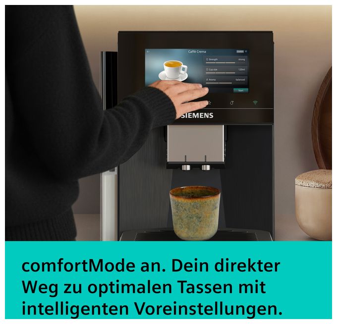 Kaffeevollautomat 19 bar 2,3 l 410 g (Dark inox) EQ900 plus TQ925EZ5  iAroma 