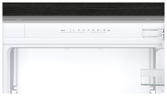 184 l / 76 l 177,5 cm Einbau Kühl-/Gefrierkombination 234 kWh NoFrost iQ100 KI86NNFE0 