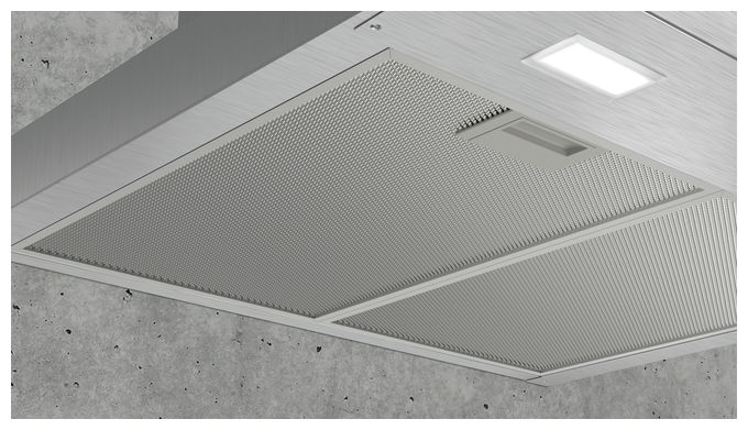 Abluft Dunstabzugshaube/Esse Wand 60 cm (Edelstahl) iQ100 LC64BBC50 