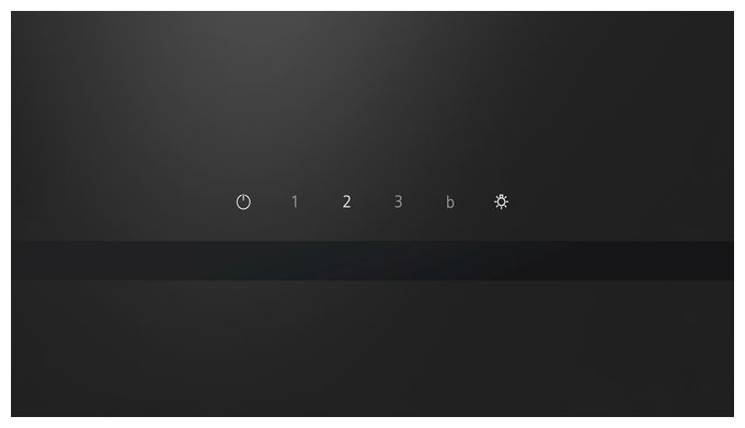 Abluft/Umluft Dunstabzugshaube/Esse Wand 60 cm (Schwarz) IQ100 LC65KDK60 