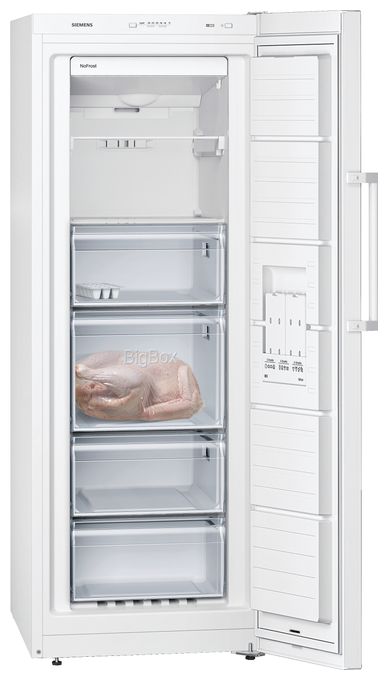 200 l Gefrierschrank 221 kWh Jahr NoFrost  iQ300 GS29NVWEP (Weiß) 