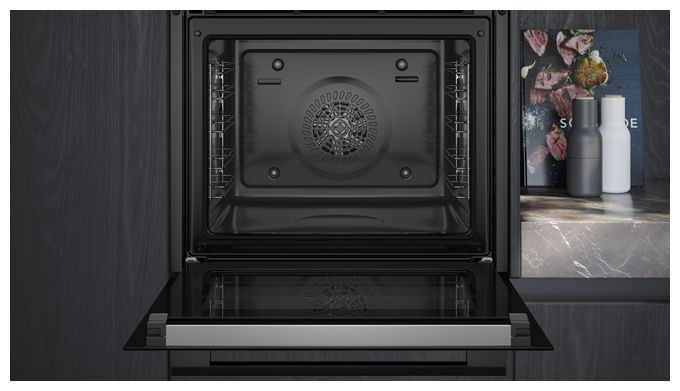 Einbaubackofen groß AutoClean (Schwarz) iQ300 HB271ABB3 