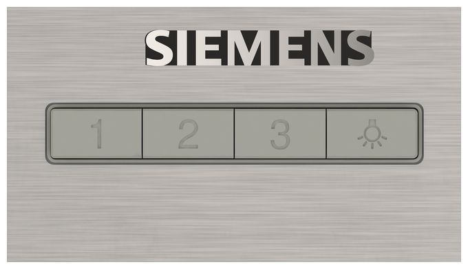 Abluft/Umluft Dunstabzugshaube/Esse Wand 60 cm (Silber) iQ300 LC65BCC30 