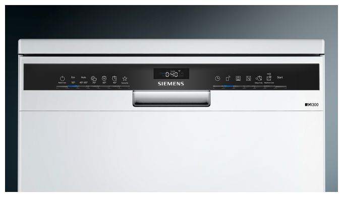 60 cm Geschirrspüler freistehend Sehr leise 14 Maßgedecke aquaStop Funktion Wärmetauscher iQ300 SN23HW02ME 