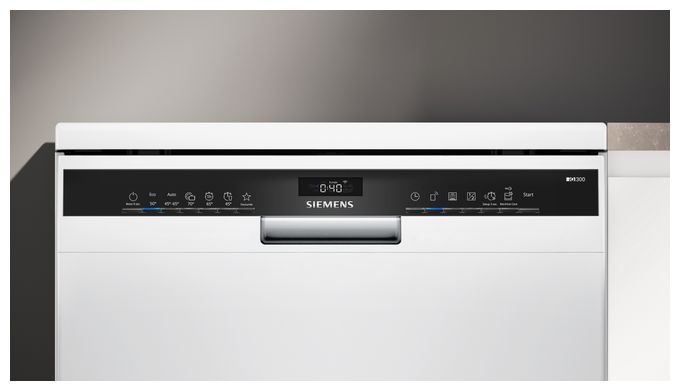 60 cm Geschirrspüler freistehend Leise 14 Maßgedecke aquaStop Funktion Wärmetauscher iQ300 SN23HW05ME 