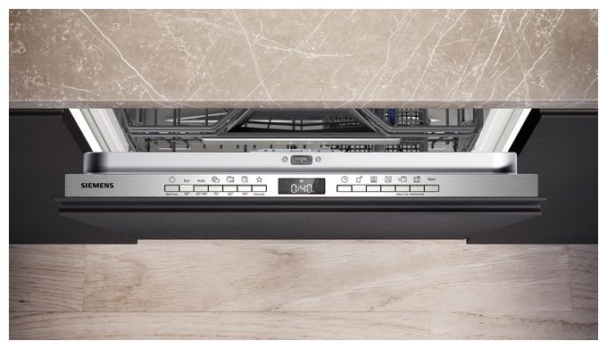 60 cm Geschirrspüler vollintegriert (ohne Front) Sehr leise 13 Maßgedecke aquaStop Funktion Wärmetauscher/Türöffnungstrocknung iQ300 SN63EX21AE 