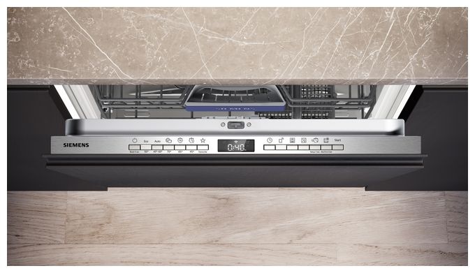 60 cm Geschirrspüler vollintegriert (ohne Front) Leise 13 Maßgedecke aquaStop Funktion Wärmetauscher iQ300 SX63EX04TE 
