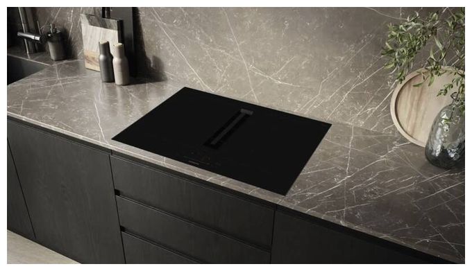 70 cm Induktionskochfeld 2 Kochzonen mit integriertem Dunstabzug iQ500 ED777HGA7 