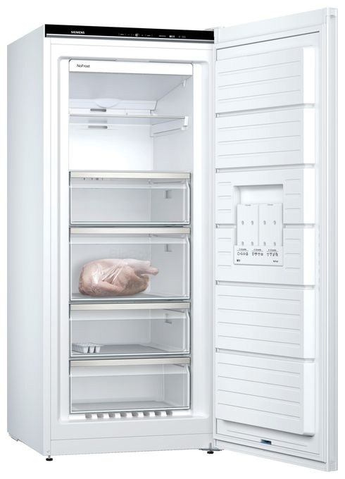 290 l Gefrierschrank 201 kWh Jahr NoFrost  iQ500 GS51NUWDP (Weiß) 