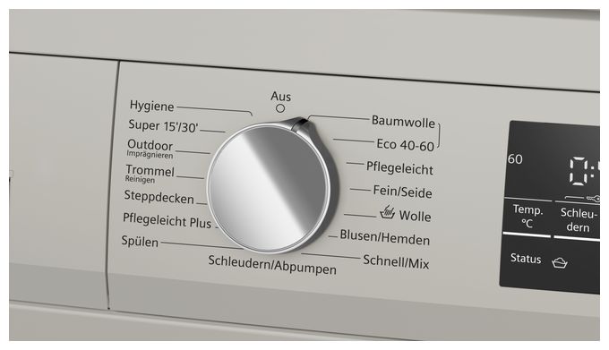9 kg Frontlader Waschmaschine 1400 U/min aquaStop Funktion iQ500 WU14UTS8 