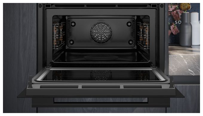 Einbaubackofen kompakt Mikrowelle iQ700 CM724G1B1 