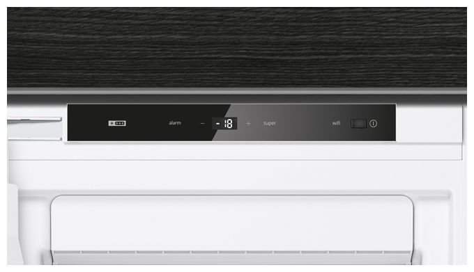 212 l Einbau Gefrierschrank 235 kWh Jahr NoFrost iQ700 GI81NHNE0 