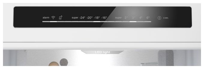 260 l / 103 l Kühl-Gefrierkombi freistehend NoFrost 129 kWh Jahr  iQ700 KG39NSBBF (Schwarz) 